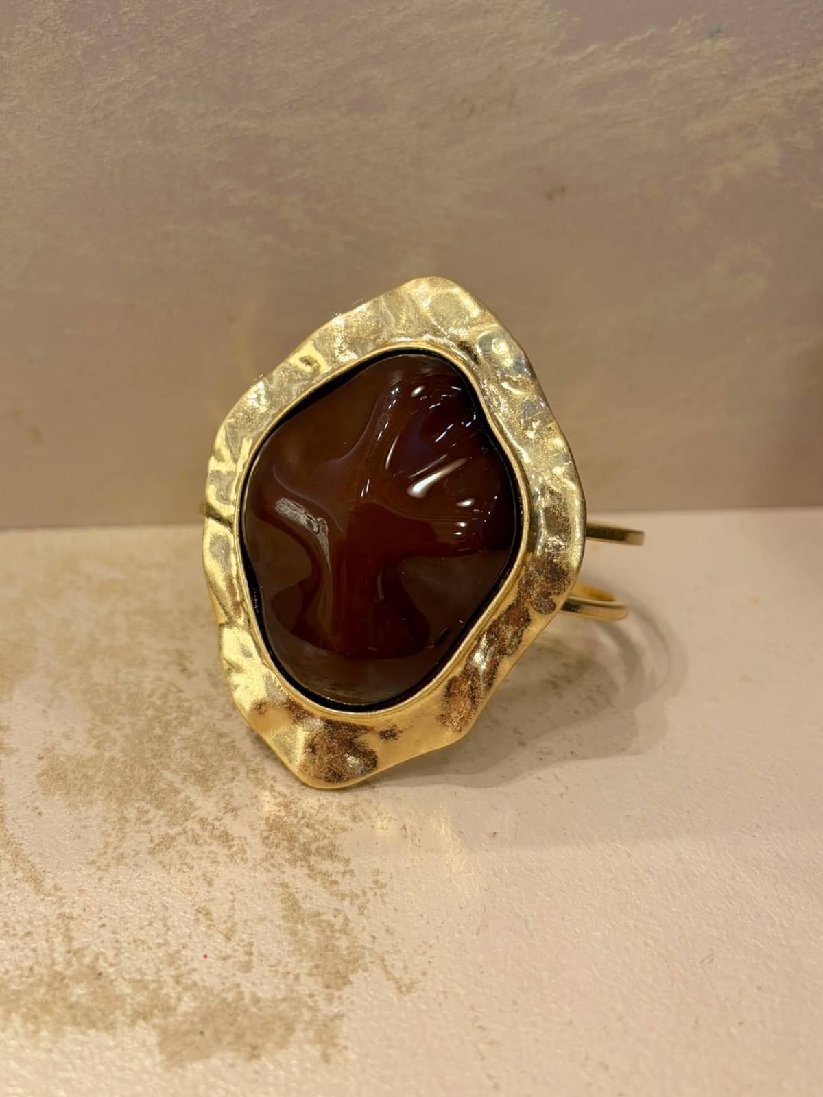 BRAZALETE COLEU MARRON