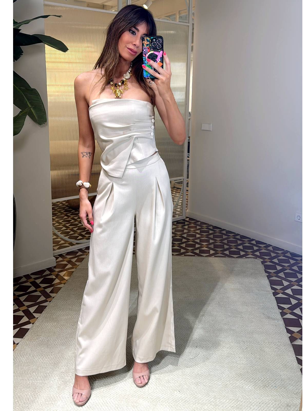 TOP KAHLO BEIGE