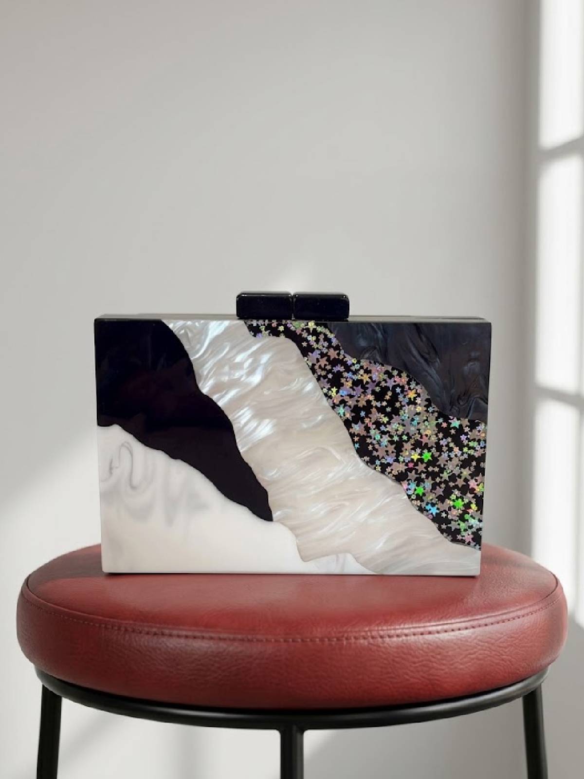 BOLSO DE MANO GALAXY NEGR