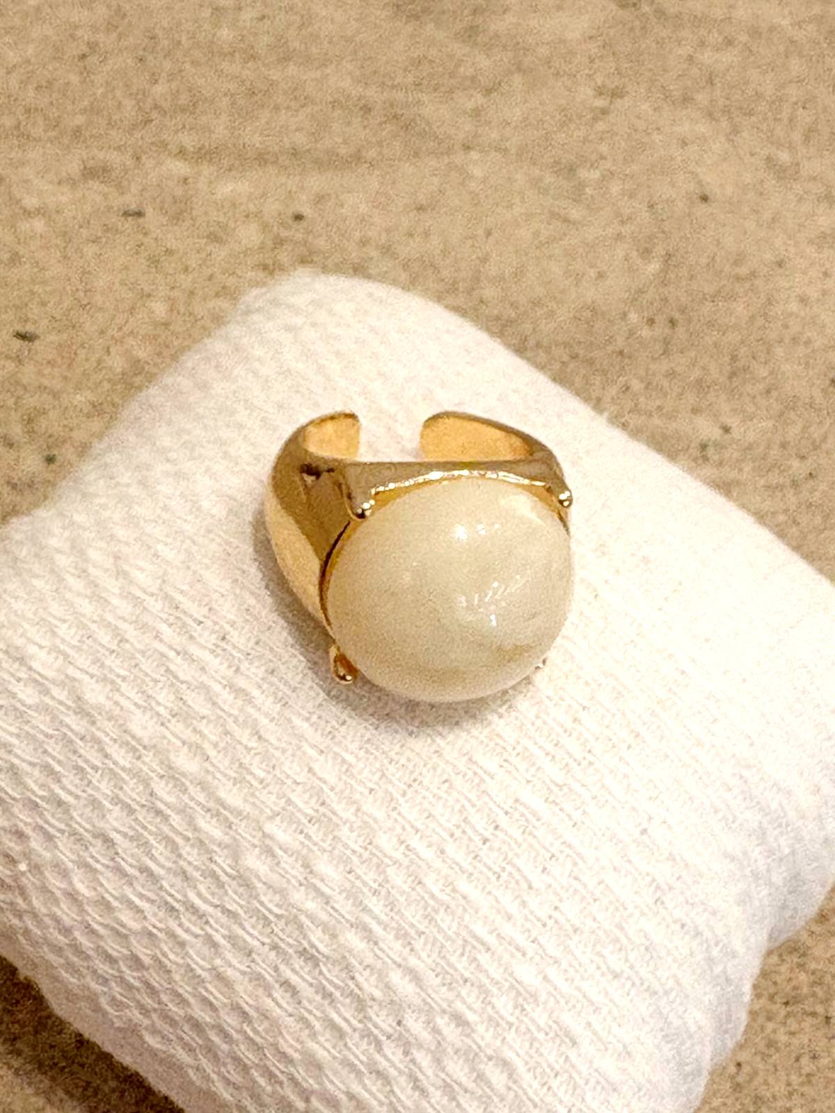 ANILLO GEMS BEIGE