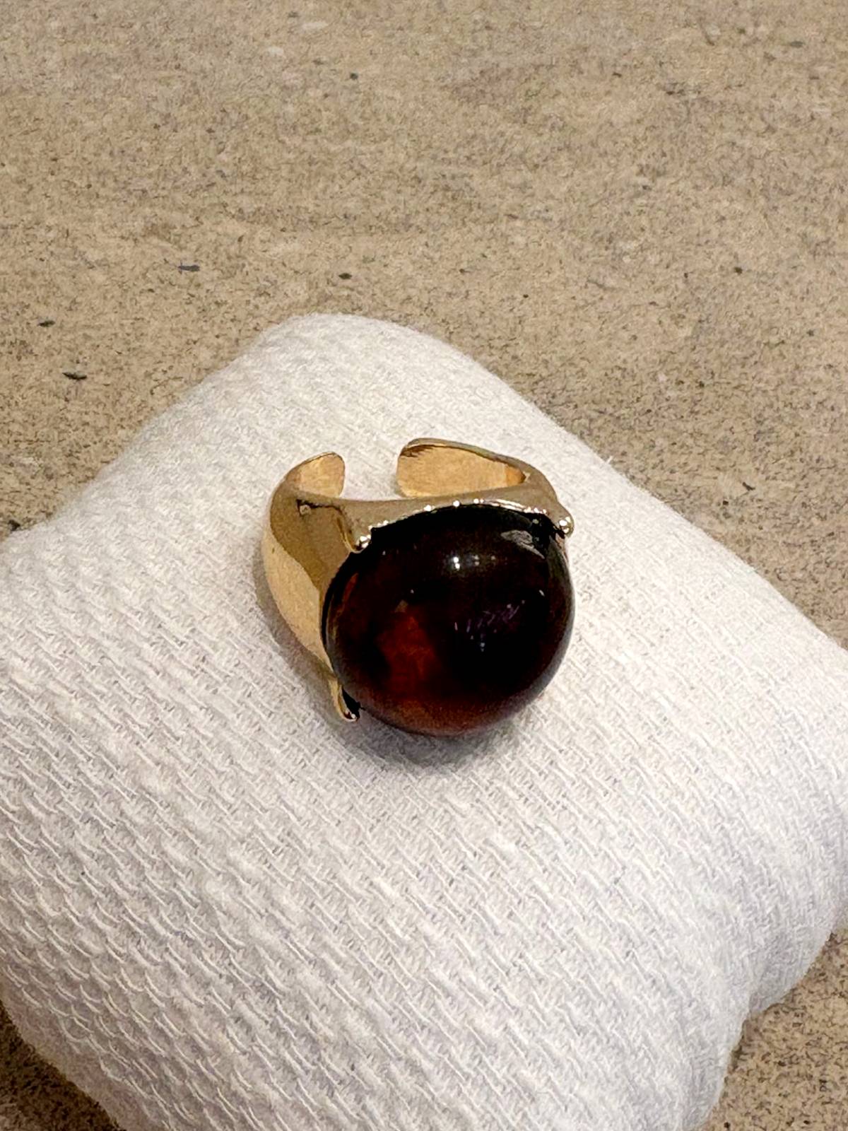 ANILLO GEMS MARRON