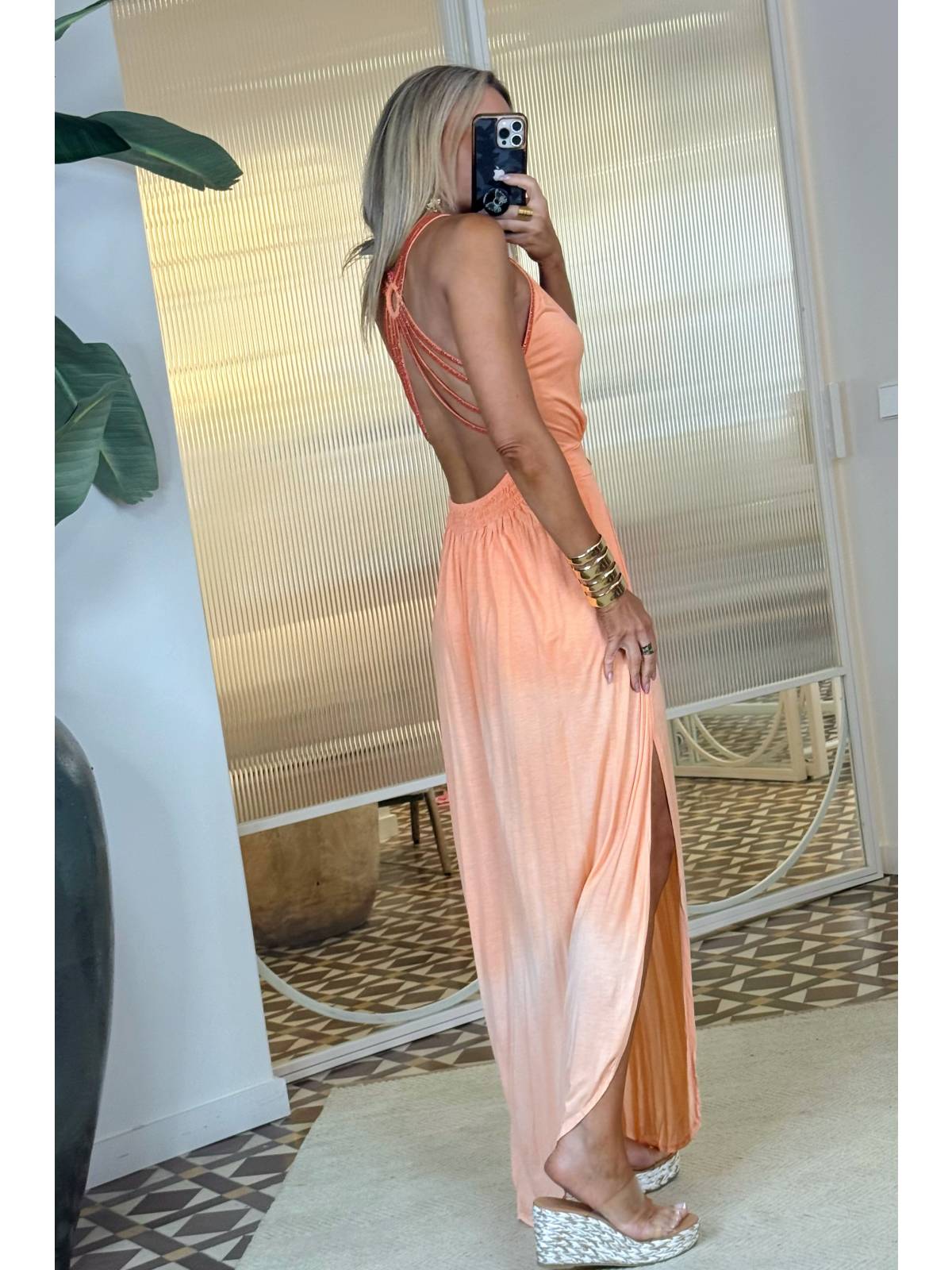 VESTIDO MIAMY NARANJA