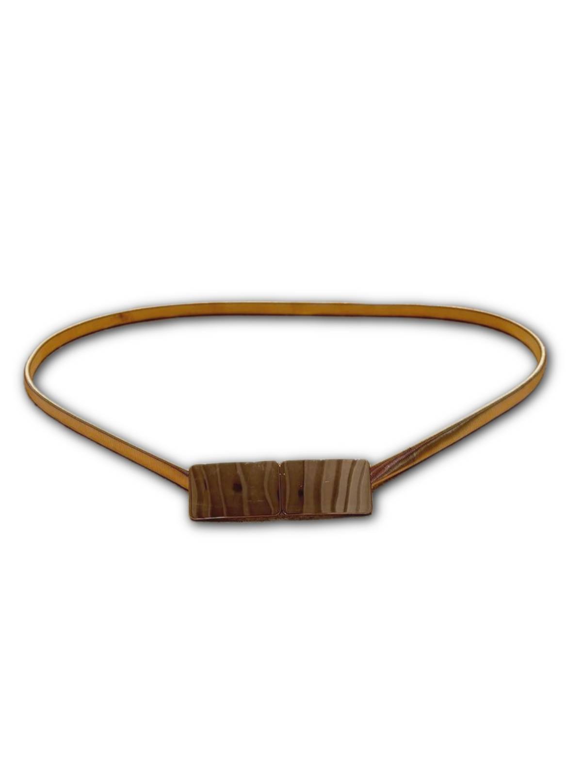 CINTURÓN MALLA DORADO