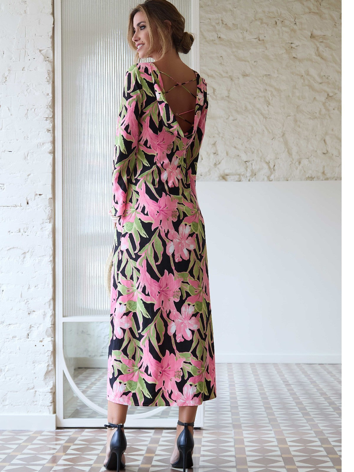 VESTIDO TECO CAMALEÓNICA