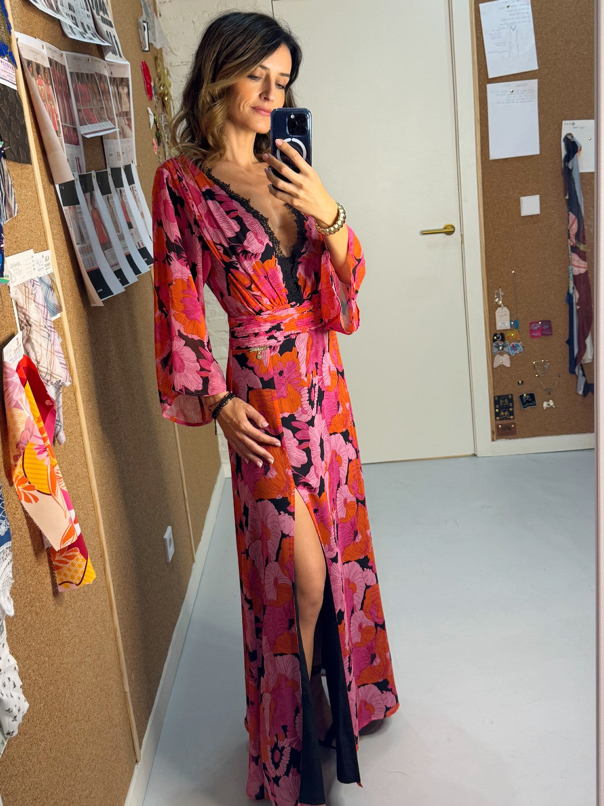 VESTIDO ROSELLA CAMALEÓNICA